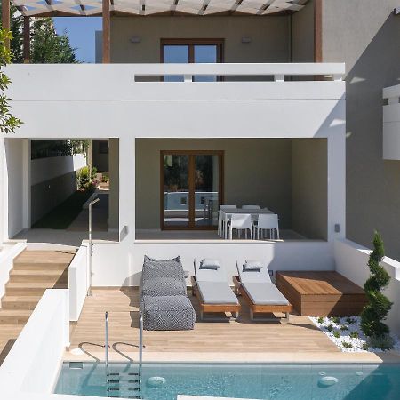 De Light Boutique Villas I II & III - Close To Rethymno, By Thinkvilla Atsipopoulo Bagian luar foto