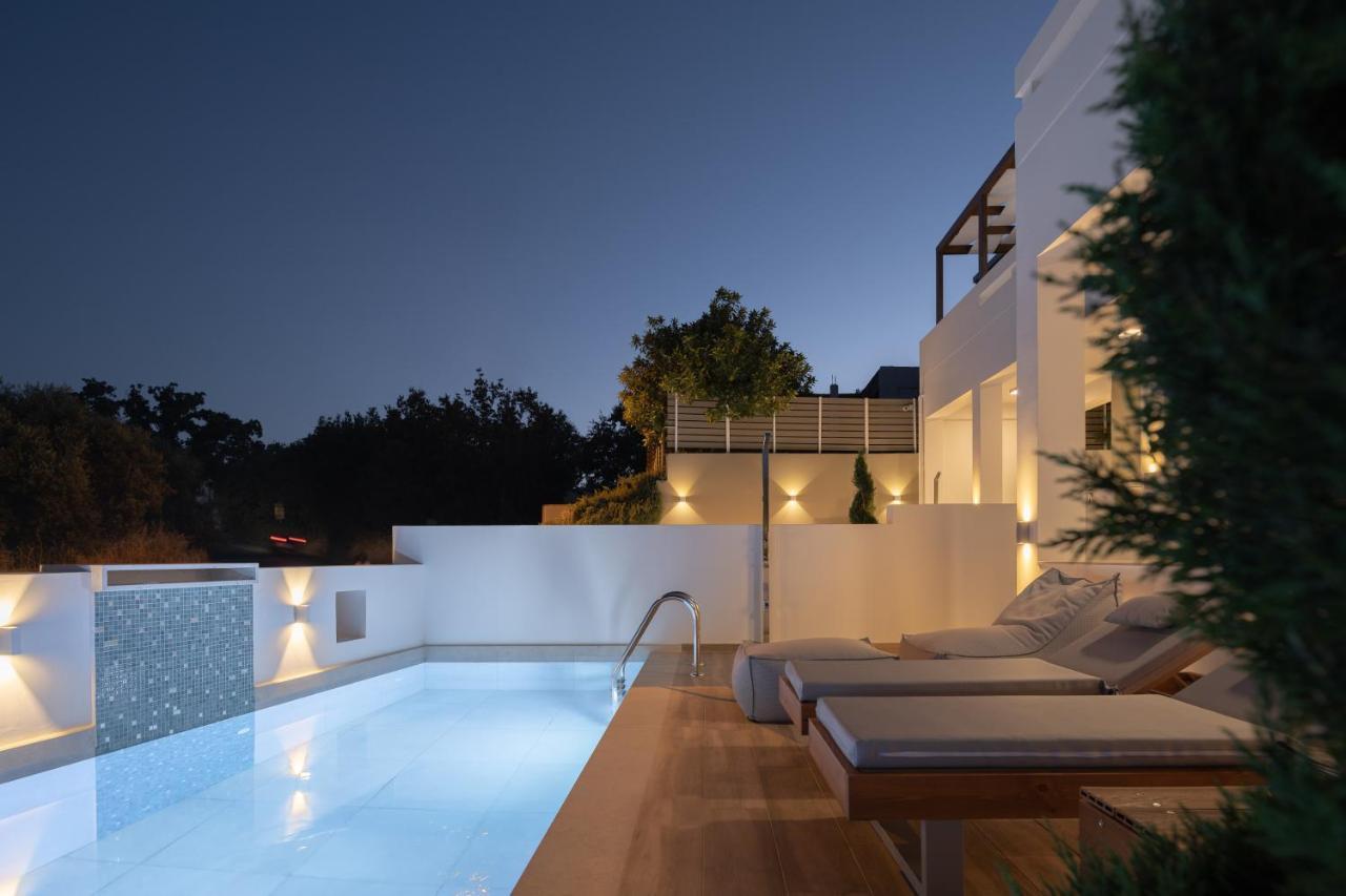 De Light Boutique Villas I II & III - Close To Rethymno, By Thinkvilla Atsipopoulo Bagian luar foto