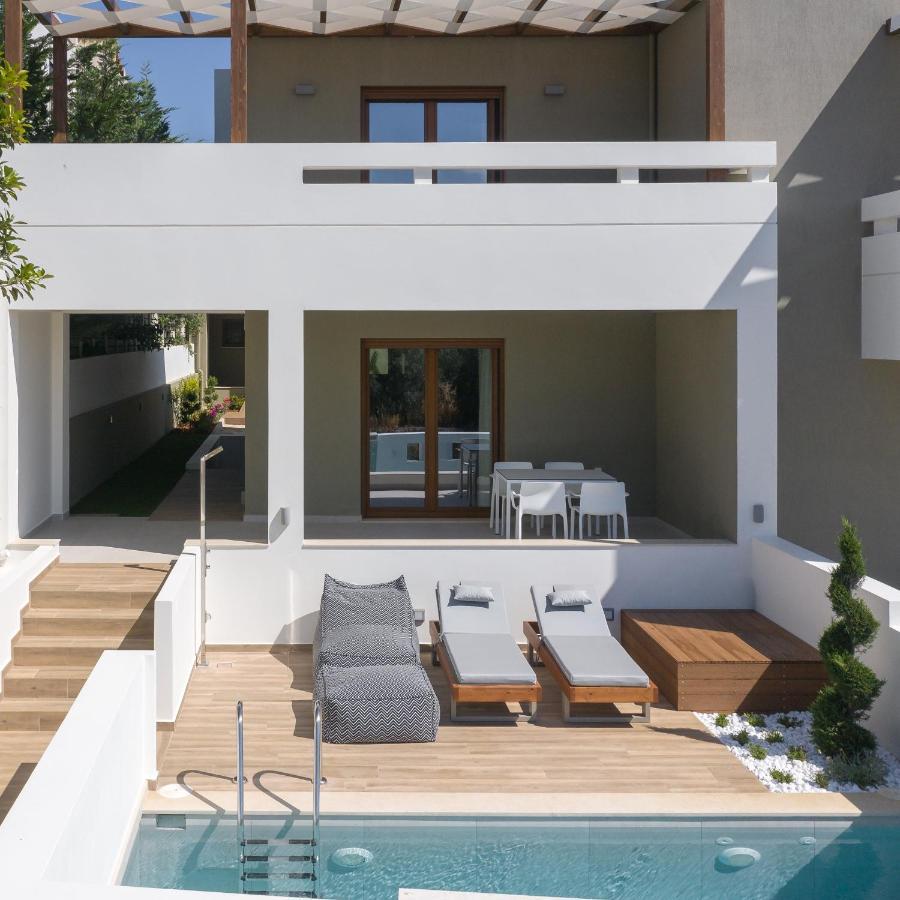 De Light Boutique Villas I II & III - Close To Rethymno, By Thinkvilla Atsipopoulo Bagian luar foto