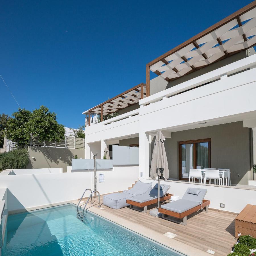 De Light Boutique Villas I II & III - Close To Rethymno, By Thinkvilla Atsipopoulo Bagian luar foto