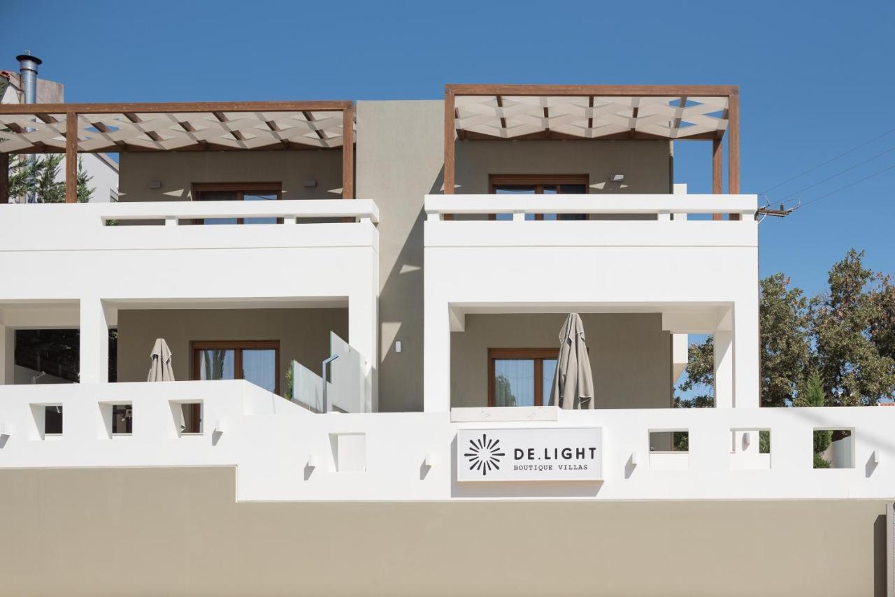De Light Boutique Villas I II & III - Close To Rethymno, By Thinkvilla Atsipopoulo Bagian luar foto