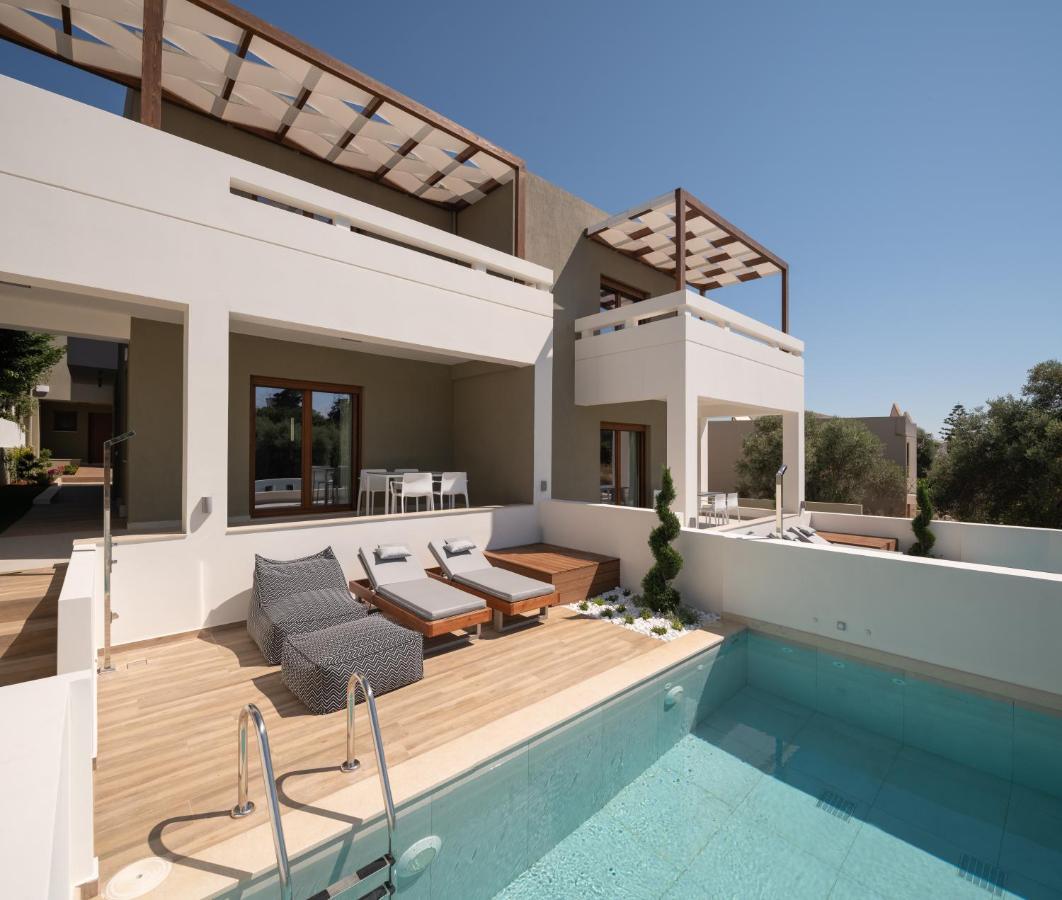 De Light Boutique Villas I II & III - Close To Rethymno, By Thinkvilla Atsipopoulo Bagian luar foto